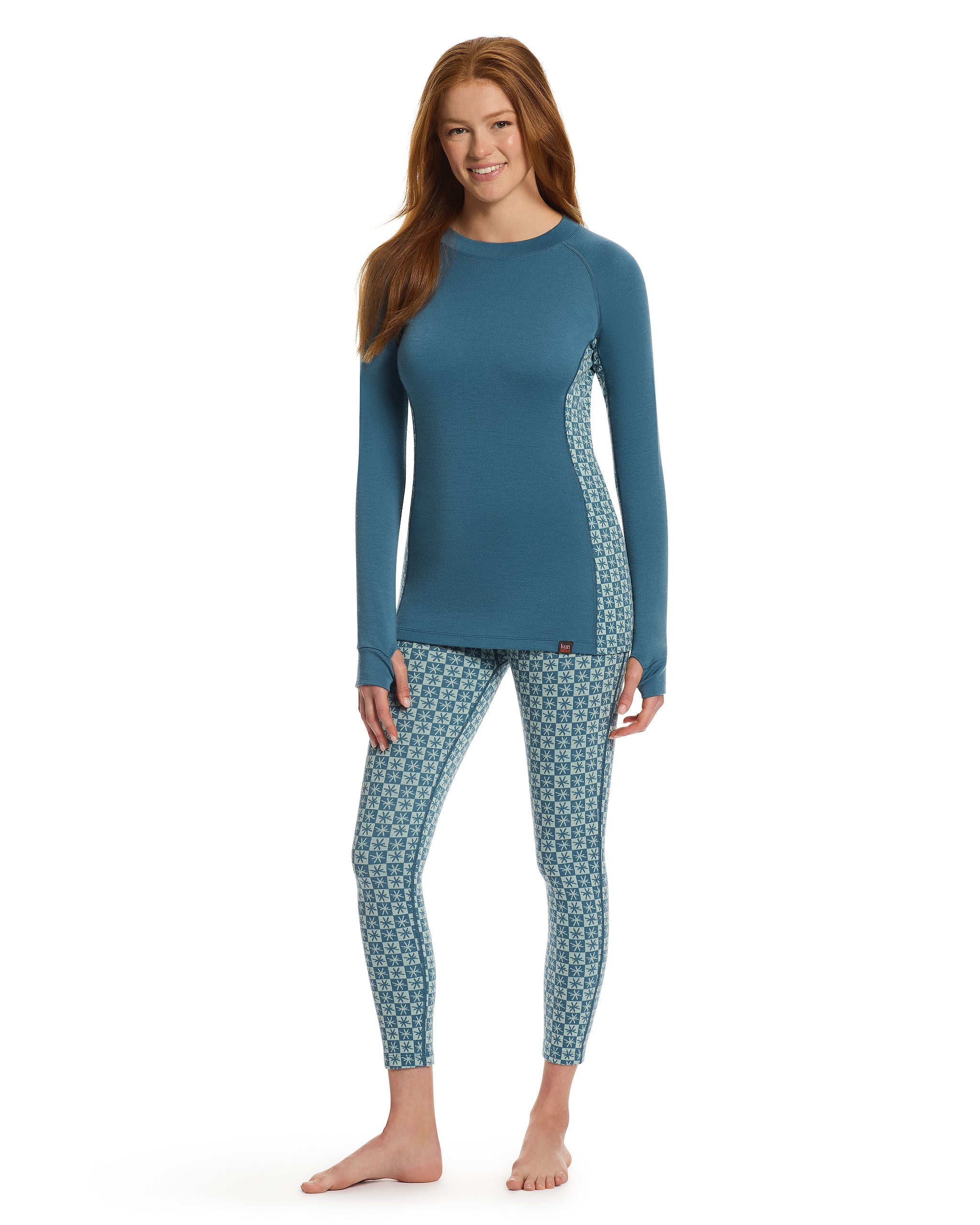 Snow Gum Merino Long Sleeve Oceanview