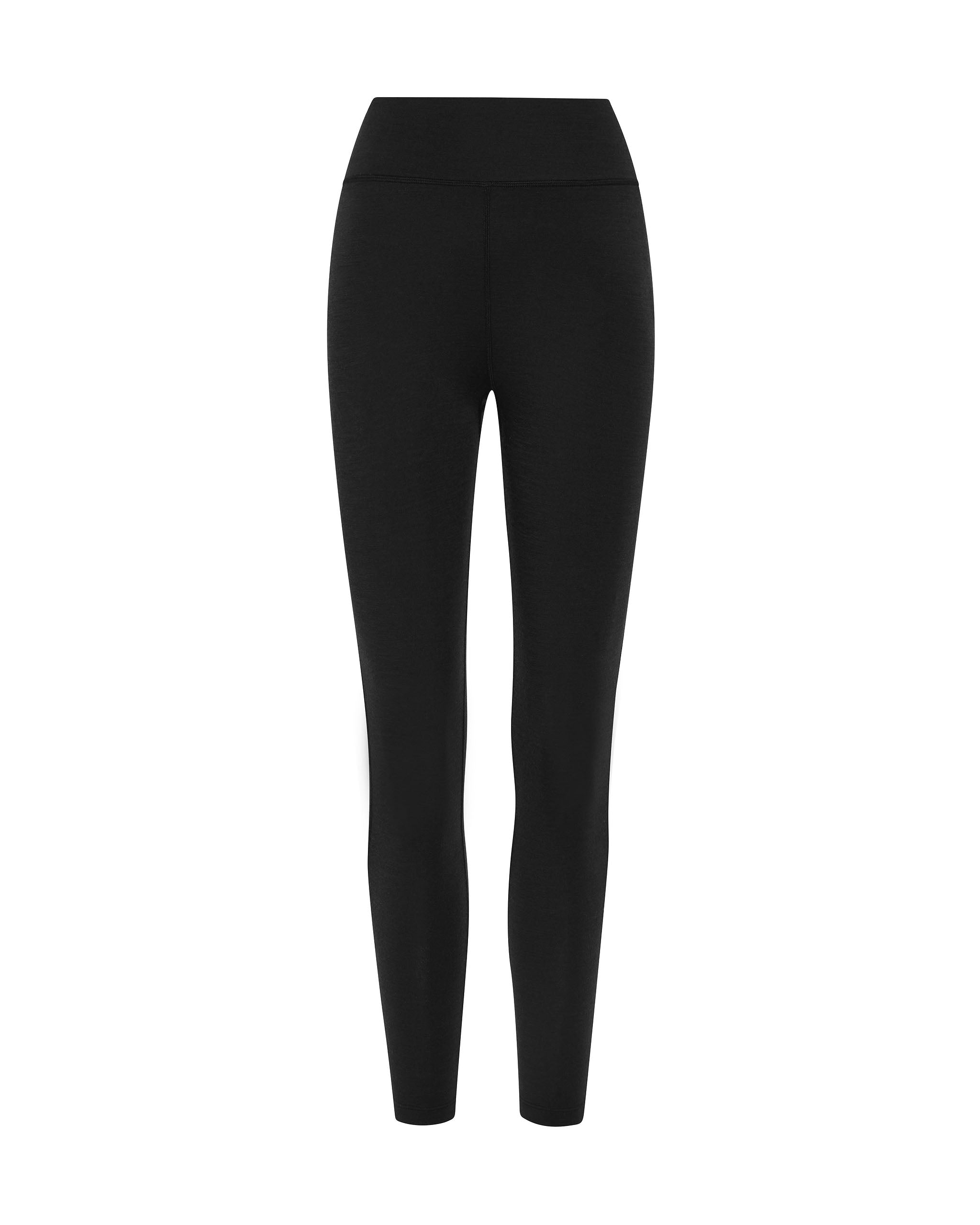 Brinda black leggings on white background