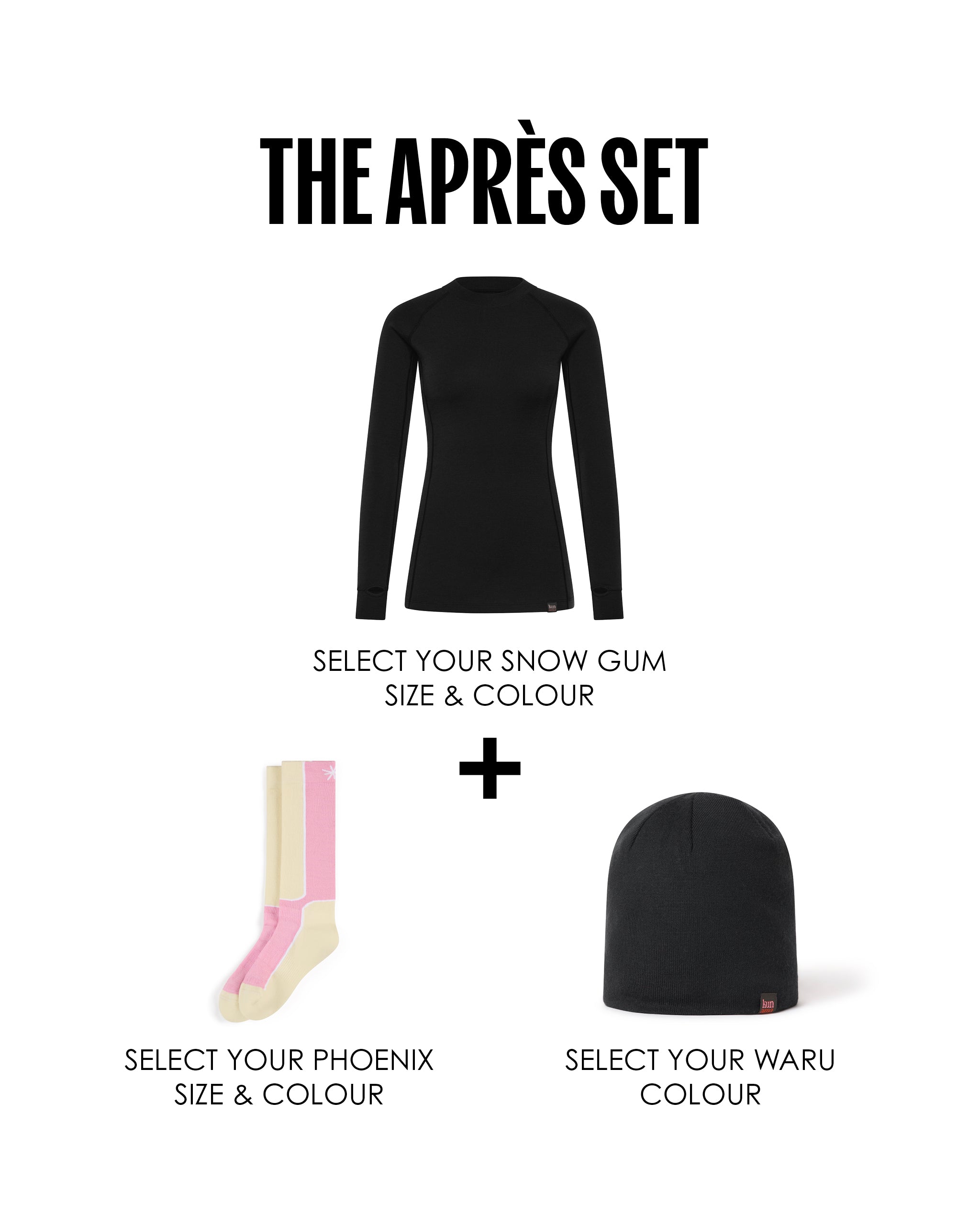 The Après Set | Snow Gum, Phoenix & Waru
