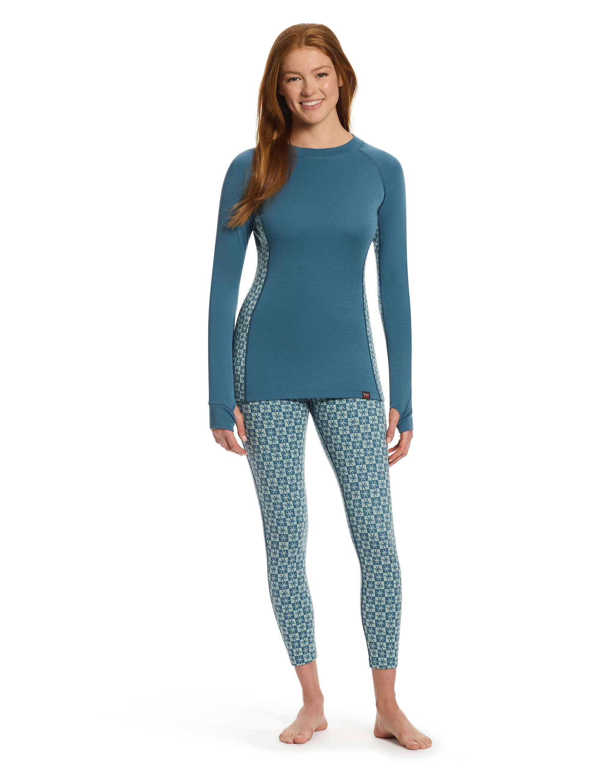Snow Gum Merino Long Sleeve Oceanview
